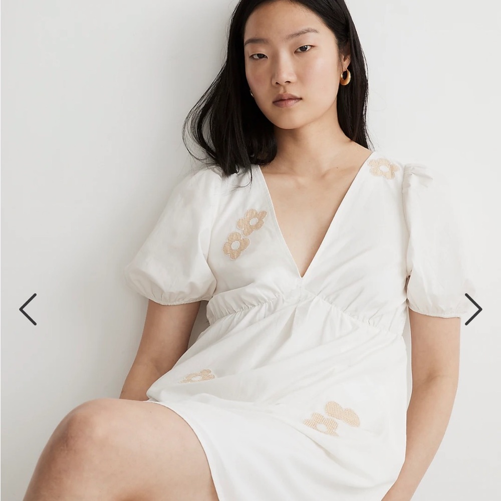 Madewell Annamarie mini dress NWT